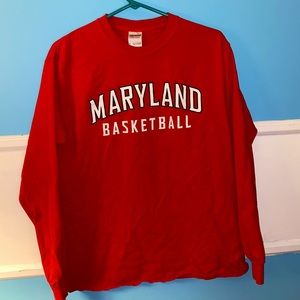 Maryland Basketball Men’s Long Sleeve